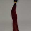 #99J Burgundy Bundles Human Hair Straight Bundles 18 Inch Straight Human Hair Extensions Double Weft Unprocessed Brazilian Virgin Hair Win Red 1 Bundle 100 Grams Per Bundle