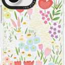 for iPhone 16 Case Colorful Floral Meadow Pattern with Tulips
