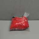 B2prity Women's Ruched Tankini Swimsuits V Neck Wrap Tie Back Two Pieces Bathing Suit Tummy Control Swimwear(Red) Size XL