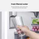 Samsung HAF-QIN-2P/EXP Genuine Refrigerator Water Filter, Reduces 99% of Harmful Contaminants for Clean, Clear Drinking Water, 6-Month Life, Easy Install, Pack of 2