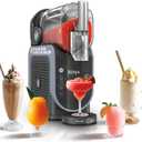 Ninja SLUSHi with RapidChill Technology, 88 oz. Frozen Drink & Slushie Machine, 5 Preset Programs, Margaritas, Frapps, and More, Premium Accents, Black, FS301