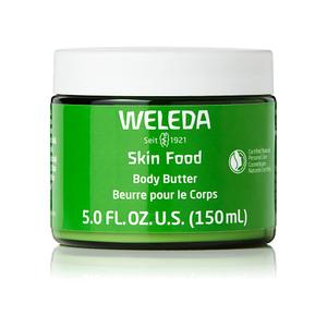 Weleda Skin Food Body Butter 5 Fluid Ounce, Sustainable Glass Jar, Plant Rich Hydrating Moisturizer with Shea and Cocoa Butter, Sweet Almond Oil and Pansy (5 Fl Oz (Pack of 1))