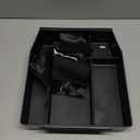 RUNROAD Center Console Organizer Tray Compatible with 2021 2022 2023 2024 Ford F150 Accessories, Armrest Storage Box Organizer For F150 (40/Console/40 Front-Seats and Full C with Bucket Seats ONLY)