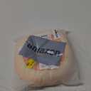 ANWA Adjustable Cat Cone Collar Soft, Cute Cat Donut Collar After Surgery, Kitten Recovery Cones to Stop Licking (Medium, Orange)