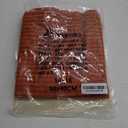 Mecatny Corduroy Fall Throw Pillow Covers 16x16 Set of 2, Neutral Decorative Soft Burnt Orange Boho Couch Pillow Covers with Broadside for Sofa Living Room, Rust