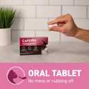 Capstar (nitenpyram) Cat Flea Treatment, Fast-Acting Oral Flea Treatment for Cats 2-25 lbs, Vet-Recommended Medication Tablets Start Killing in 30 Minutes, 6 Doses, EXP: 09/2027