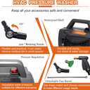 Updated ZPB140 Port A Blaster HVAC Coil Cleaning, Coil Jet Cleaner for ac Unit 120V 80W for Indoor or Outdoor, Flow Rate 4L/min, Working Pressure 0.7-1.0MPa