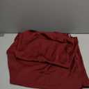 PRETTYGARDEN Women's Midi Satin Dress One Shoulder Spaghetti Strap Backless Ruched Summer Bodycon Dresses (Wine Red)