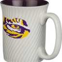 Officially Licensed NCAA Large Ceramic Coffee Mug - 15 oz Ceramic Coffee Mug - Premium Swirl Design, Team Logo Mug for Sports Fans - Game Day & Office Essential