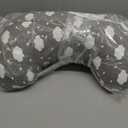 Momcozy Original Nursing Pillow for Breastfeeding-Innovative Safety Guard - Wider Feeding Pillows for More Support for Mom & Baby- Easier Nursing & Hand Free- Fit for All, Removable Cotton Cover
