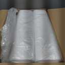 200 Pcs eBoot Foam Meat Trays White Foam Crafts Trays Bulk Disposable Food Plates Rectangle Painting Dish for Halloween Christmas Printmaking DIY Art Supplies, 8.3 x 4.4 x 0.55 Inches