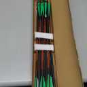 LWANO Crossbow Bolts 20 22 Inch Carbon Archery Arrows 12 Pack and 6 Pack Hunting Broadheads kit (Green)