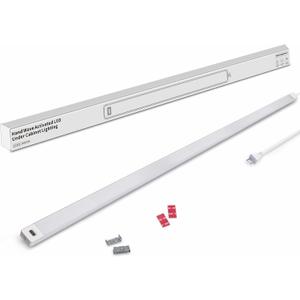 MYPLUS 36 Inch Under Cabinet Lights with Hand Wave, Under Counter Lighting 4000K Natural White,Dimmable,Plug and Play,LED Lights for Kitchen Cabinet, Cupboard, Closet, Desk