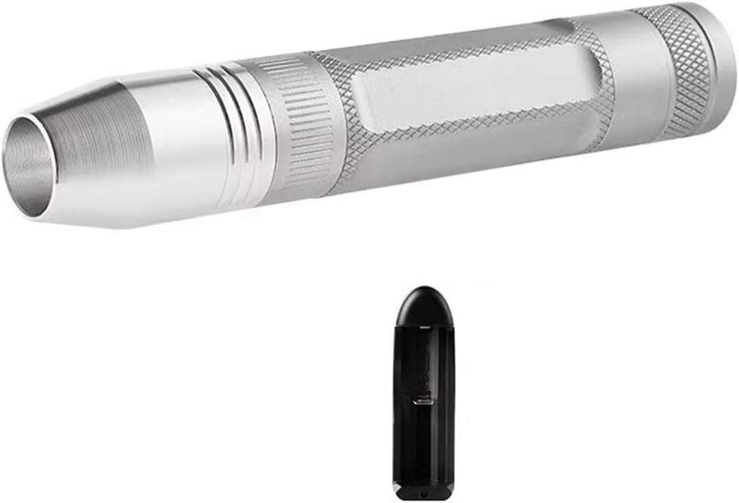 Efficient Egg Candle Tool with Rechargeable LED, with Low Heat for Safe Observation of Chicken Embryos, Multipurpose for Reptiles