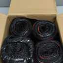 SWIHELP Drawstring Trash Bags 280 Counts 4 Gallon Garbage Bags 15 Liters Plastic Trash Can Liners Waste Basket Bin Liners