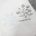 5 Pcs Transfer Paper Repeatedly Use Carbon Water-Soluble Tracing Paper 11"9",Transfer Pattern on Cloth,Fabric,Canvas,Paper for Home Sewing Cross-Stitch Paint