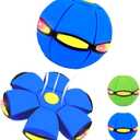 Magic Ball, Magic Meta Ball, Magics Bouncing Balls, Dual Form Freely Switchable, The MagicBall with 6 Light, Suitable for Indoor & Outdoor Use (Blue)