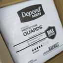 Depend Guards Incontinence Pads for Men, Maximum Absorbency, 104 Count