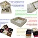 AgentMoon 2-piece Entrance Hall Keys and Coin Storge Tray, Bedside Makeup Removal Tray. Watch,Bracelet,Earrings Storage Dish.Preferred Gift. Size: 12 * 12 * 3cm/3.1oz, Velour Full Wrap. (Tabby Beige)