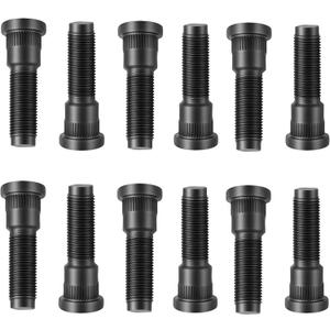 12-Pack Replacement Set for Trailer Hub/Wheel,Wheel Stud for 2,000-7,000 lb Trailer Axles - Easy Install Press-in Studs 0.78" Head 2.15" Length