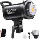 Godox SL60IID 70W LED Video Light, 18600Lux@1M 5600K COB LED Continuous Light, Bluetooth App&2.4G Wireless Remote Control 8 Built-in Fx Effects, TLCI/CRI 97+/96+Bowens Mount Studio Light