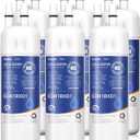 Stokk EDR1RXD1 Water Filter Replacement Compatible with Everydrop Filter 1, EDR1RXD1B, Whirlpool W10295370A, P8RFWB2L, P4RFWB, P5WB2L, 46-9081, 46-9930, RW001 Refrigerator Water Filter, 6 Pack