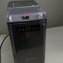 Aeitto Nugget Ice Maker Countertop, Pellet Ice Machine Soft Chewable Ice 40lbs/Day, One-Click Operation, Auto Self-Cleaning Crushed Ice Makers Stainless with Scoop for Home/Kitchen/Office (Grey)