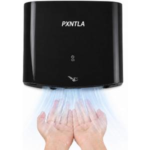 Hand Dryer, 12-15 Seconds Fast Dry Hands, 100-130V Voltage, Bottom Hot & Cold Air Switch, IPX1 Waterproof & 60s Overheat Protection