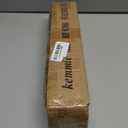 Short Curtain Rod 12-20 Inch Telescoping Side Curtain Rods, 1Inch Diameter Pole Adjustable Metal Drapery Rod, Matte Black