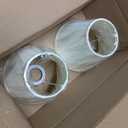 Vintage Battery Operated Wall Sconces Set of 2, Pleated Fabric Shade Gold Wall Lamp with Remote Control, Cordless Rechargeable Wall Sconces Fixtures for Bedroom, Living Room, Beside (2 Bulbs Included)