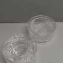 Jerify 6 Pcs Acrylic Risers Display Stands, 5.91'' 5.12'' 3.54'', Clear Round Nesting Pedestal Shelf with Hollow Bottom for Tabletop Jewelry Display, 3 Sized