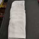 POLYTE Ultra Premium Microfiber Kitchen Dish Cloth Waffle Weave, 8 Pack (12x12 in, White)