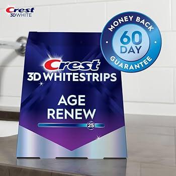 Crest 3D Whitestrips, Supreme Flexfit, Teeth Whitening Strip Kit 48 Strips