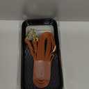 Bocasal Crossbody Wallet Case for iPhone 17 Pro, RFID Blocking PU Leather Zipper Handbag Purse Flip Cover, Kickstand Folio Case with Card Slots Holder Wrist Strap Lanyard 5G 6.3 Inch (Brown)