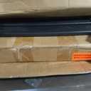 POLYWOOD NCC2280MA-P Nautical Arms Chaise, Black