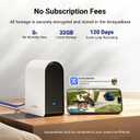 ANSQUE Home Security Cameras Wireless Outdoor, Solar Powered, 4-Cam System