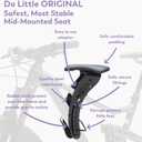 DO LITTLE Front-Mounted Kids Bike Seat for Active Riding