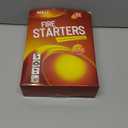 Fire Starter Squares, 160 pcs - Charcoal Fire Starters for Campfires, Grill, Outdoor Pit, Fireplace, Wood Stove, BBQ - Firestarter Sticks, Water Resistant & Odorless - Camping Accessories Essentials