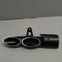 PACEWALKER Motorcycle Exhaust Tips 1.5-2" inlet, Motorcycle Slip On Muffler 38-51mm Inlet for Street/Sport Motorcycles and Scooters, Dirt Bike ATV Street Bike