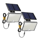 SUPERDANNY Solar Outside Lights with 113 Bright LEDs 7000K