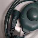 Kanayu 2 Pin Splitter Connector for Christmas Lights 72-Inch Extension Cords for String Lights Inflatable Decorations Green Outdoor Extension Cable Waterproof Splitter Cords (1 to 3)