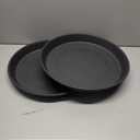 15 Inch Plant Saucer, Black Plant Plates to Catch Water, Pebble Tray for Plant Humidity, Flower Pot Saucers for Indoor and Outdoor Garden(2PCS)