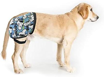 Dog Hip Padding with Elastic Rope for Dogs After Surgery Right Leg Weight 30-60lbs Fall Cushion Hip Brace Protection Warmer