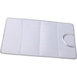 Foldable Portable Ironing Pad for Table Top with Heat-Resistant Insulation Stable Design for Travel and Home Use Space-Saving Ironing Board Mat in Grey