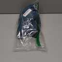 Lelepet Warm Dog Coats for Medium Dogs Waterproof Dog Winter Jacket Reflective Pet Fleece Vest Windproof Cold Weather Coats with Adjustable Buckle & Leash Hole, Dark Green, M