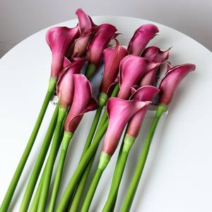 Fqueelvys Iris Flowers Artificial 6 PCS Real Touch Flowers 23.22 in Long Stems Iris Artificial for Wedding Bridal Home Kitchen Party Décor