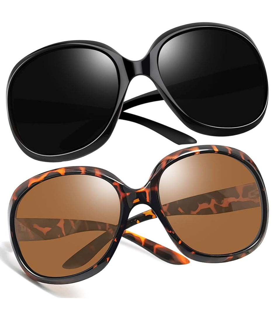 Joopin Oversized Sunglasses Womens Trendy Polarized Large Driving Sun Glasses Ladies UV Protective Big Sunnies Shades