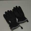 rivmount Winter Waterproof Ski Snow Warm Gloves for Women Men, Windproof Cold Weather Thermal with Touchscreen Fingers, for Running Driving Cycling Hiking Biking Outdoor Sports Daily Work (Large, Black)