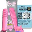 Smokeless Inhaler Breather Chewer, Aromatherapy Breathing Tool, Portable Fresh Air Diffuser for Habit Replacement, Wellness Quit Smoking, Travel Friendly (Bubble Gum)