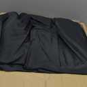 10-Pack Black Round Tablecloths, 108 Inches, Stain-Resistant Polyester for 4-5 Ft Round Tables - Washable Table Covers for Weddings, Banquets, Birthday Parties, Events